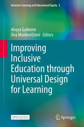 Monkeviciene / Galkiene |  Improving Inclusive Education through Universal Design for Learning | Buch |  Sack Fachmedien