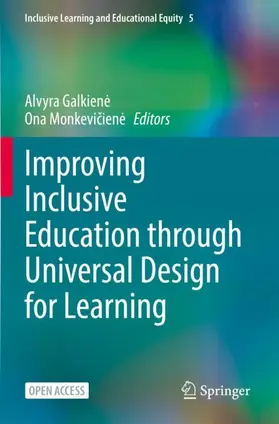 Monkeviciene / Galkiene |  Improving Inclusive Education through Universal Design for Learning | Buch |  Sack Fachmedien