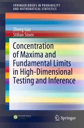Stoev / Gao |  Concentration of Maxima and Fundamental Limits in High-Dimensional Testing and Inference | Buch |  Sack Fachmedien