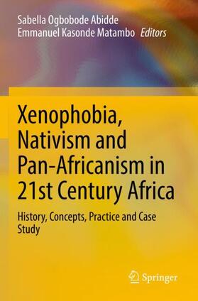 Matambo / Abidde |  Xenophobia, Nativism and Pan-Africanism in 21st Century Africa | Buch |  Sack Fachmedien