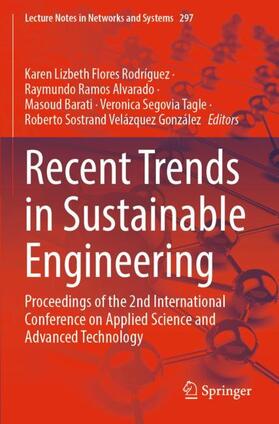 Flores Rodríguez / Ramos Alvarado / Velázquez González |  Recent Trends in Sustainable Engineering | Buch |  Sack Fachmedien