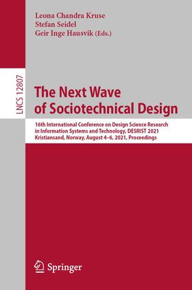 Chandra Kruse / Hausvik / Seidel |  The Next Wave of Sociotechnical Design | Buch |  Sack Fachmedien
