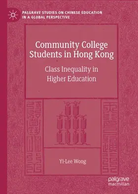 Wong |  Community College Students in Hong Kong | Buch |  Sack Fachmedien