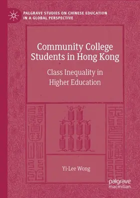 Wong |  Community College Students in Hong Kong | Buch |  Sack Fachmedien