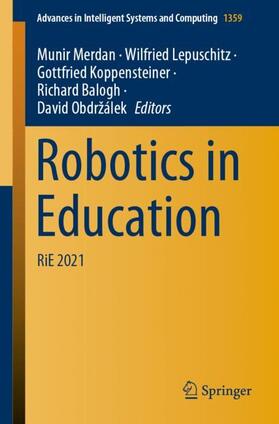 Merdan / Lepuschitz / Obdržálek |  Robotics in Education | Buch |  Sack Fachmedien