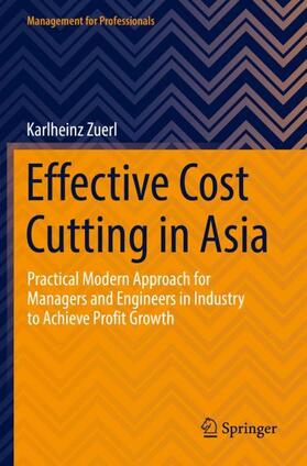 Zuerl |  Effective Cost Cutting in Asia | Buch |  Sack Fachmedien