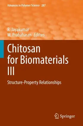 Prabaharan / Jayakumar |  Chitosan for Biomaterials III | Buch |  Sack Fachmedien