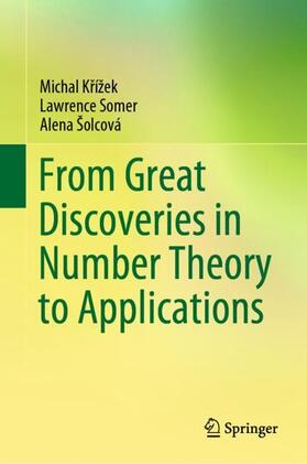 Krížek / Krížek / Šolcová |  From Great Discoveries in Number Theory to Applications | Buch |  Sack Fachmedien