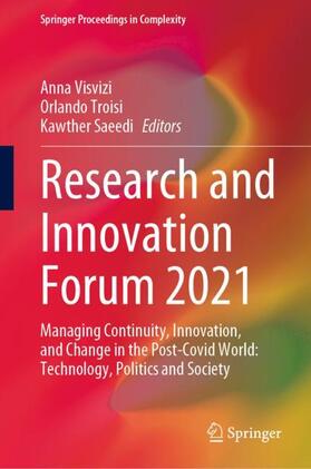 Visvizi / Saeedi / Troisi |  Research and Innovation Forum 2021 | Buch |  Sack Fachmedien