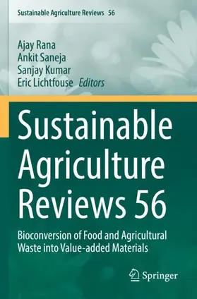 Rana / Lichtfouse / Saneja |  Sustainable Agriculture Reviews 56 | Buch |  Sack Fachmedien