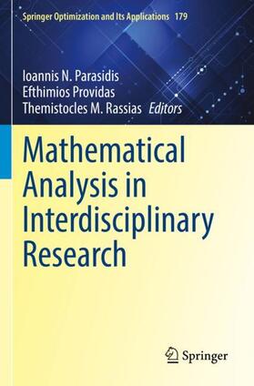 Parasidis / Rassias / Providas |  Mathematical Analysis in Interdisciplinary Research | Buch |  Sack Fachmedien