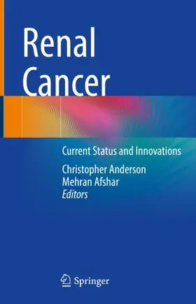 Afshar / Anderson |  Renal Cancer | Buch |  Sack Fachmedien