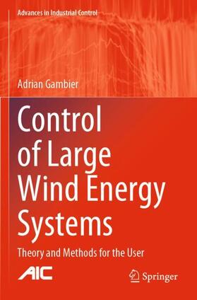 Gambier |  Control of Large Wind Energy Systems | Buch |  Sack Fachmedien