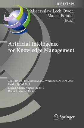 Pondel / Owoc |  Artificial Intelligence for Knowledge Management | Buch |  Sack Fachmedien