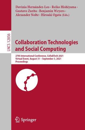 Hernández-Leo / Hishiyama / Ogata |  Collaboration Technologies and Social Computing | Buch |  Sack Fachmedien