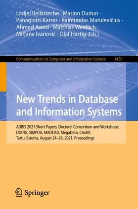 Bellatreche / Dumas / Karras | New Trends in Database and Information Systems | Buch | 978-3-030-85081-4 | sack.de