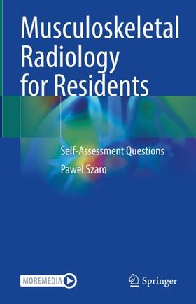 Szaro |  Musculoskeletal Radiology for Residents | Buch |  Sack Fachmedien