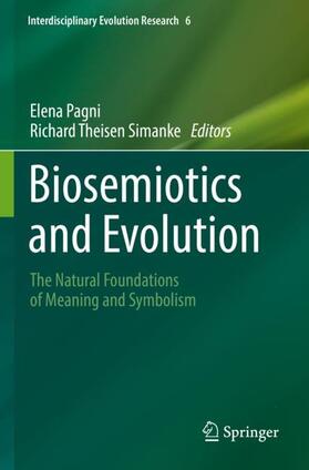 Theisen Simanke / Pagni |  Biosemiotics and Evolution | Buch |  Sack Fachmedien