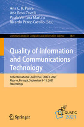 Paiva / Cavalli / Ventura Martins |  Quality of Information and Communications Technology | eBook | Sack Fachmedien