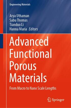 Uthaman / Maria / Thomas |  Advanced Functional Porous Materials | Buch |  Sack Fachmedien