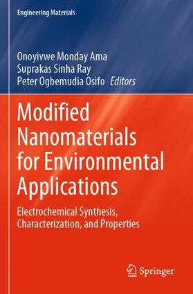 Ama / Ogbemudia Osifo / Sinha Ray |  Modified Nanomaterials for Environmental Applications | Buch |  Sack Fachmedien