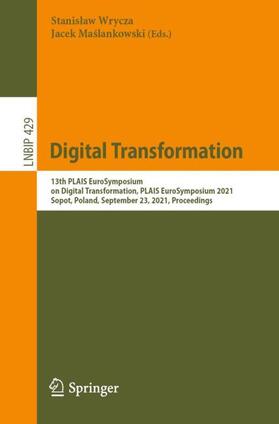 Maslankowski / Wrycza / Maslankowski |  Digital Transformation | Buch |  Sack Fachmedien