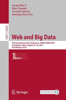 U / Chen / Spaniol |  Web and Big Data | Buch |  Sack Fachmedien