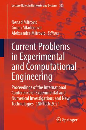 Mitrovic / Mladenovic |  Current Problems in Experimental and Computational Engineering | eBook | Sack Fachmedien