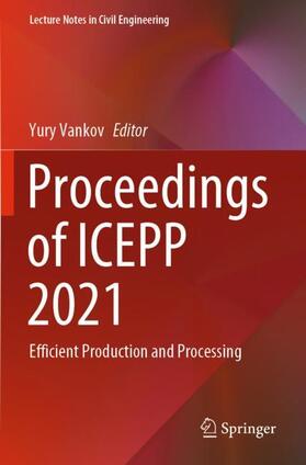 Vankov |  Proceedings of ICEPP 2021 | Buch |  Sack Fachmedien