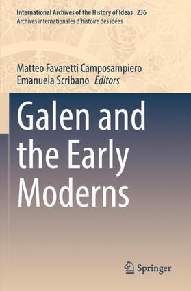 Scribano / Favaretti Camposampiero |  Galen and the Early Moderns | Buch |  Sack Fachmedien