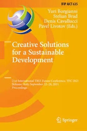 Borgianni / Brad / Cavallucci |  Creative Solutions for a Sustainable Development | eBook | Sack Fachmedien