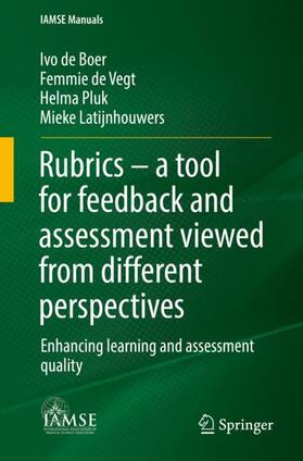 de Boer / Latijnhouwers / de Vegt |  Rubrics ¿ a tool for feedback and assessment viewed from different perspectives | Buch |  Sack Fachmedien