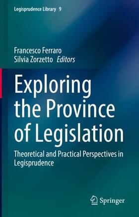 Zorzetto / Ferraro |  Exploring the Province of Legislation | Buch |  Sack Fachmedien