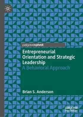 Anderson |  Entrepreneurial Orientation and Strategic Leadership | Buch |  Sack Fachmedien