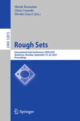 Ramanna / Cornelis / Ciucci |  Rough Sets | eBook | Sack Fachmedien