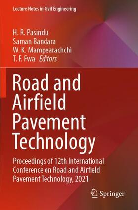 Pasindu / Fwa / Bandara |  Road and Airfield Pavement Technology | Buch |  Sack Fachmedien