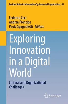 Ceci / Spagnoletti / Prencipe |  Exploring Innovation in a Digital World | Buch |  Sack Fachmedien