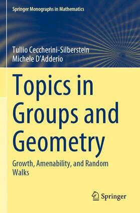 Ceccherini-Silberstein / D'Adderio |  Topics in Groups and Geometry | Buch |  Sack Fachmedien