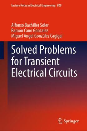 Bachiller Soler / González Cagigal / Cano Gonzalez |  Solved Problems for Transient Electrical Circuits | Buch |  Sack Fachmedien