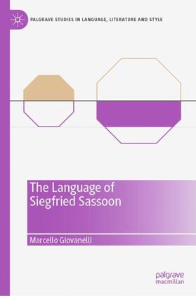 Giovanelli |  The Language of Siegfried Sassoon | Buch |  Sack Fachmedien