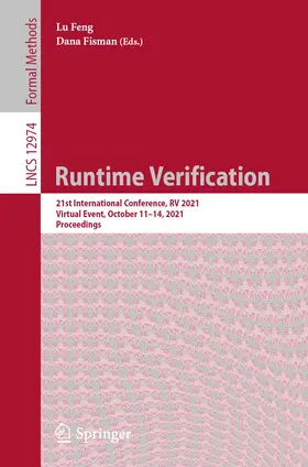 Fisman / Feng |  Runtime Verification | Buch |  Sack Fachmedien