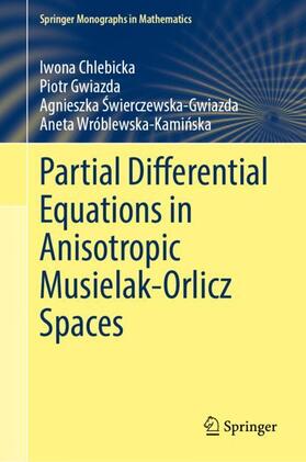 Chlebicka / Wróblewska-Kaminska / Gwiazda |  Partial Differential Equations in Anisotropic Musielak-Orlicz Spaces | Buch |  Sack Fachmedien