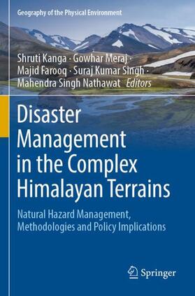 Kanga / Meraj / Nathawat |  Disaster Management in the Complex Himalayan Terrains | Buch |  Sack Fachmedien