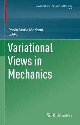 Mariano |  Variational Views in Mechanics | Buch |  Sack Fachmedien