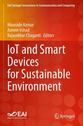 Azrour / Chaganti / Irshad |  IoT and Smart Devices for Sustainable Environment | Buch |  Sack Fachmedien