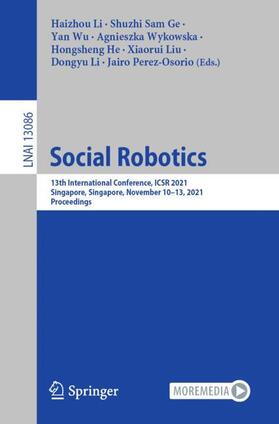 Li / Ge / Wu |  Social Robotics | Buch |  Sack Fachmedien