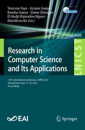 Faye / Gueye / Ba |  Research in Computer Science and Its Applications | Buch |  Sack Fachmedien