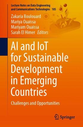 Boulouard / El Himer / Ouaissa |  AI and IoT for Sustainable Development in Emerging Countries | Buch |  Sack Fachmedien