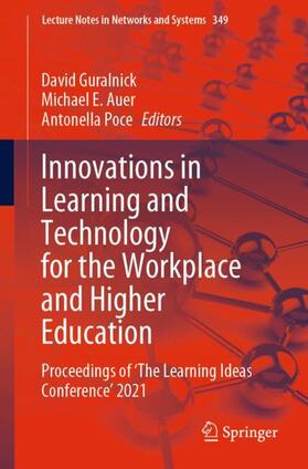 Guralnick / Poce / Auer |  Innovations in Learning and Technology for the Workplace and Higher Education | Buch |  Sack Fachmedien
