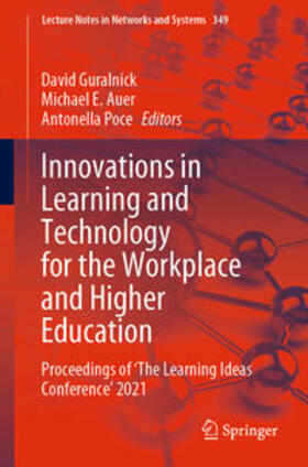 Guralnick / Auer / Poce |  Innovations in Learning and Technology for the Workplace and Higher Education | eBook | Sack Fachmedien